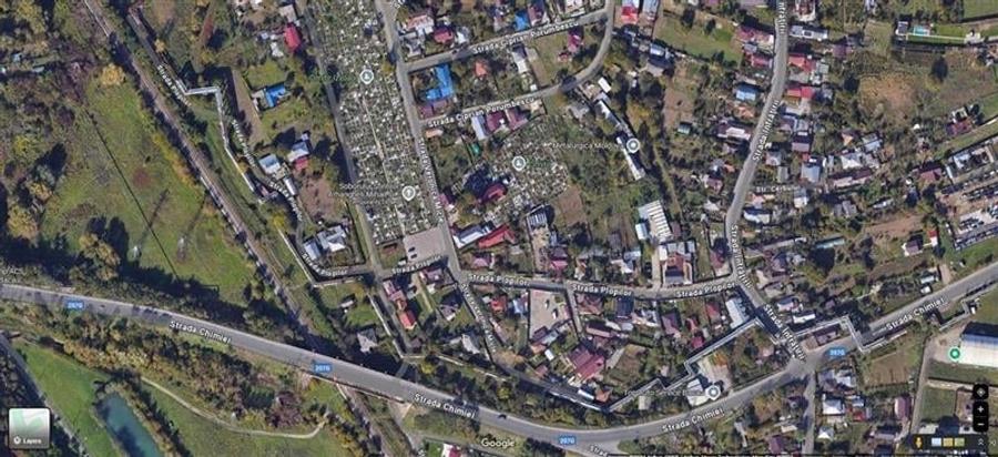 Izvoare - teren intravilan - 1.365mp -  dubla deschidere - 1