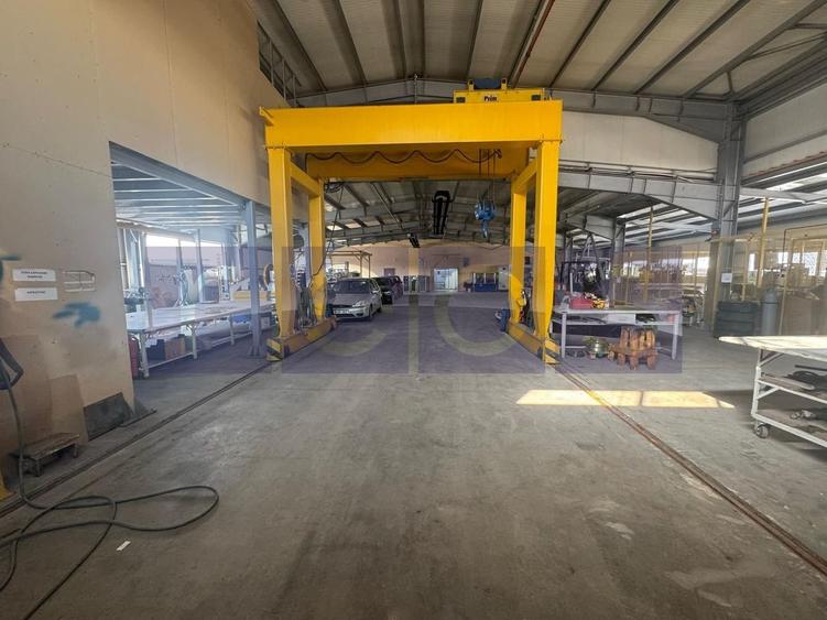 Hală industrială 774 mp cu pod rulant + aviz ISU | Crevedia | Acces DN1A | TIR - 2