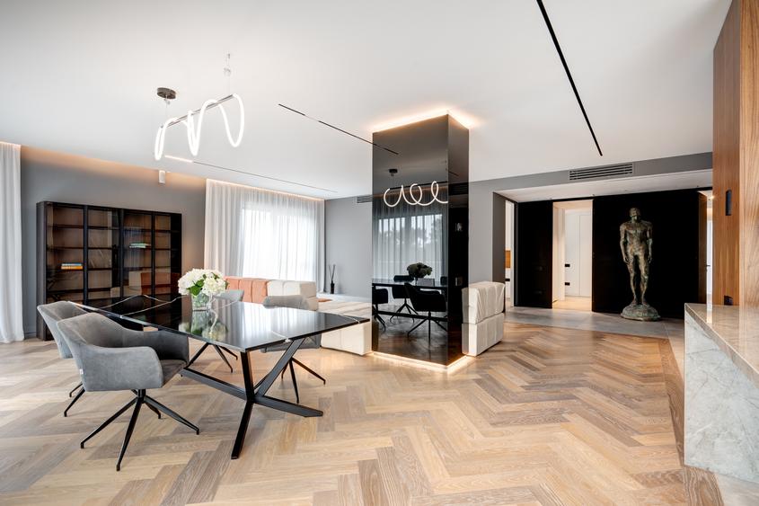 Pines Residence | Apartament 4 camere, high-end, 169 mp, terasă 36 mp, însorit - 3