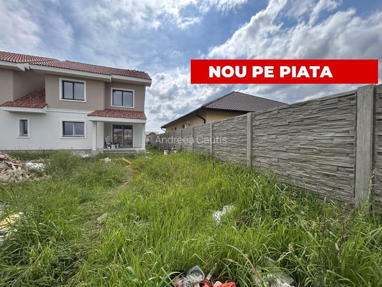 Duplex 4 camere, 123mp utili, 350mp teren in Mosnita Noua
