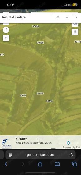 Teren de 2637 mp, în Budacu de Sus