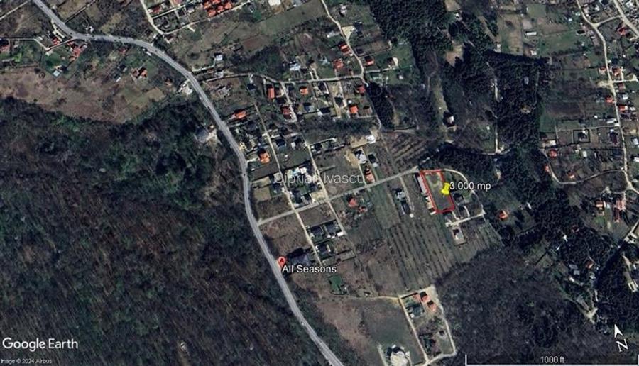 Teren 3000 mp Bucium ? langa padure, ideal pentru casa sau vile