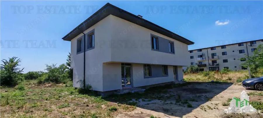 Vila individuala cuplata 5 camere, P+1+M, incalzire in pardoseala, toate utilitatile, 260 mp teren, - 8