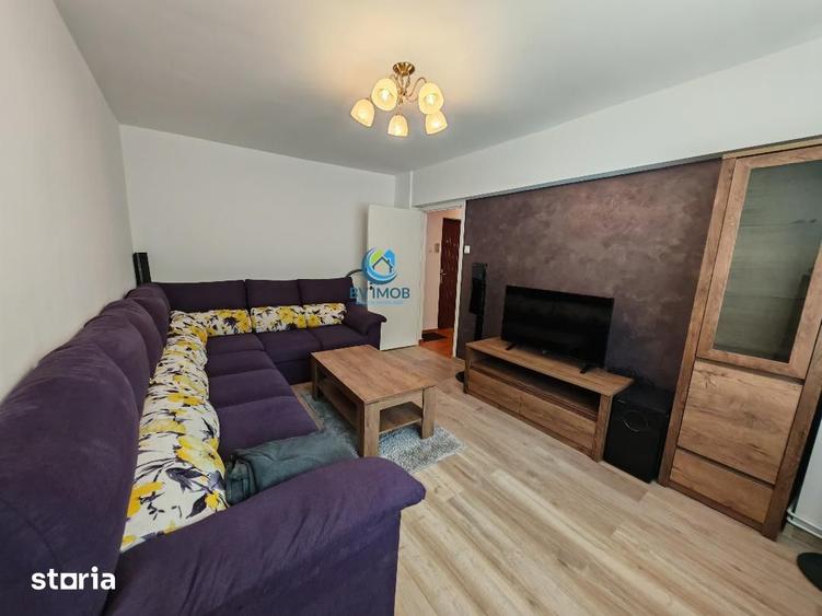 Apartament cu 2 camere decomandat, mobilat în Valea Cetății