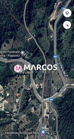 Teren Construcții extravilan de 3465 mp, în Sud