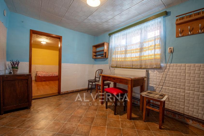 Casă individuală cu 2 camere cu Canalizare în Plopilor
