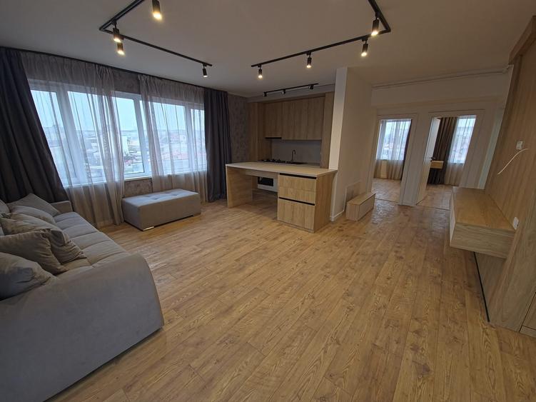 Apartament cu 3 camere decomandat, mobilat în Dacia