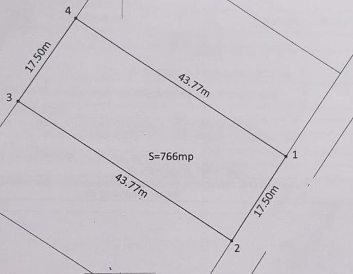Teren Construcții intravilan de 766 mp, în Becicherecu Mic