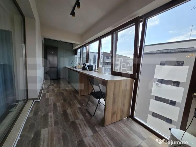 Apartament cu 3 camere decomandat, mobilat în George Enescu