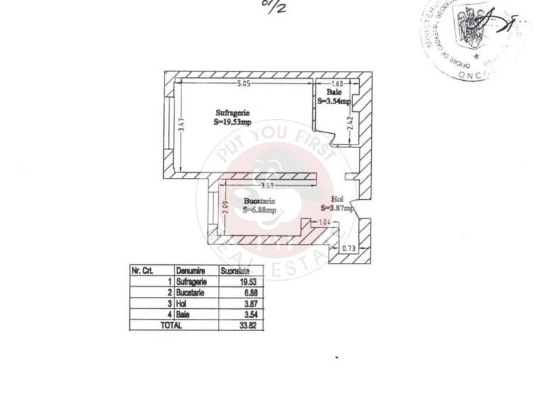 Mihai Bravu | Garsoniera | 34mp | Decomandata | B12616 - 4