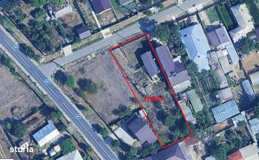 Vand Teren 1200m2 + Casa ! Fundeni Calarasi / Ocazie. - 1