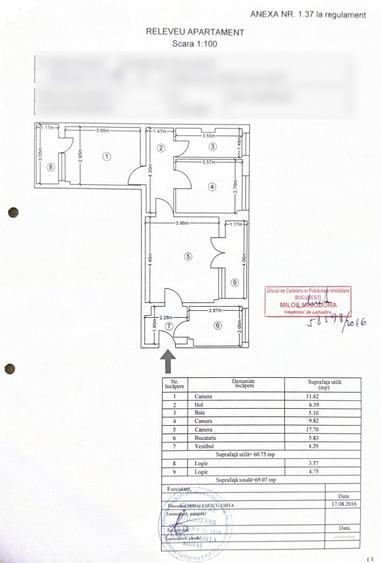 Apartament cu 3 camere semidecomandat, mobilat în Baba Novac