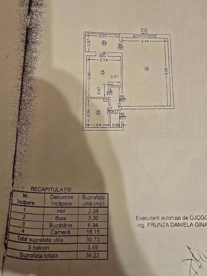 Apartament 1 camera, Nicolina 1 - 4