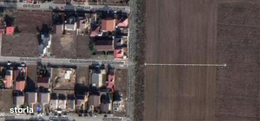 Vand teren intravilan arabil in Valu lui Traian - 2
