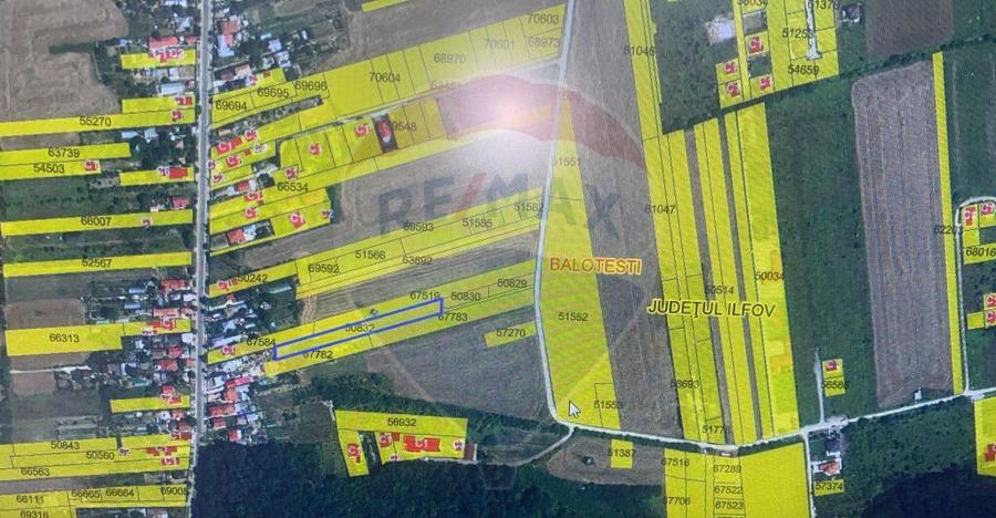 Teren 4,000mp Balotesti / Strada Rozelor - 2