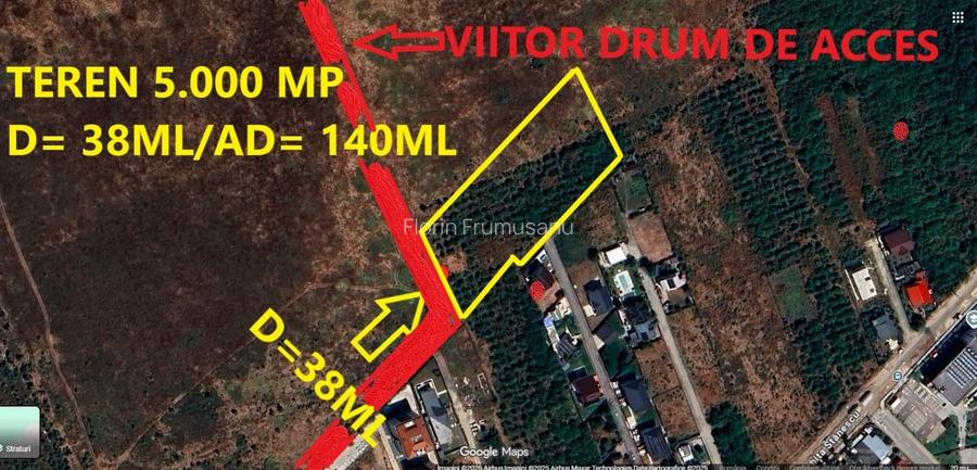 Mogosoaia-Teren 5.000 mp Str. Nichita Stanescu – Pretabil Proiect Imobiliar