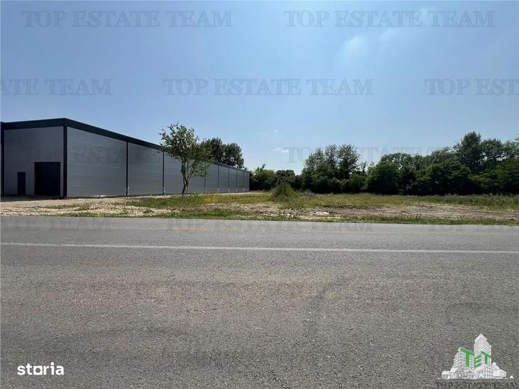 Spatiu comercial stradal, cu toate utilitatile stradal, la 100 m de A - 8