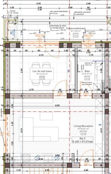Apartament cu 2 camere - 42 mp utili - Finisaje premium - Giroc - 3