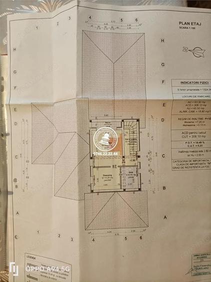 Vila 5 camere la rosu 203 mp utili, teren 800 mp Valea Lupului, Iasi - 1