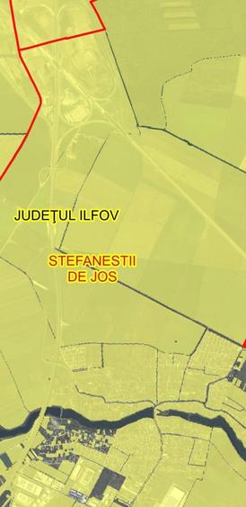 Stefanesti  de Jos DJ200/A0  T/11 Suprafata 5,5 HA Deschidere 121ml - 3