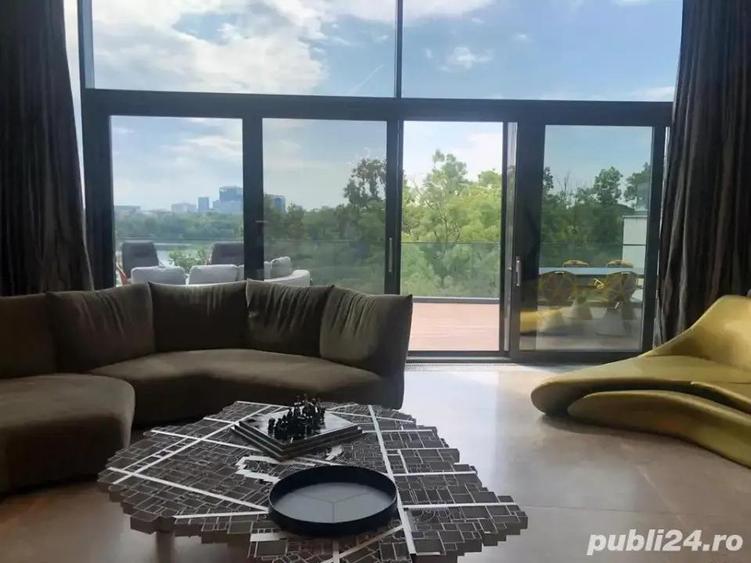 Penthouse spectaculos et 17 , terasa 98 mp - Ansamblu Residential nou , metrou Mihai Bravu - 4