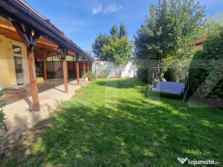 Casa de inchiriat, cu 4 camere, mobilata, curte, pivnita, zo - 7