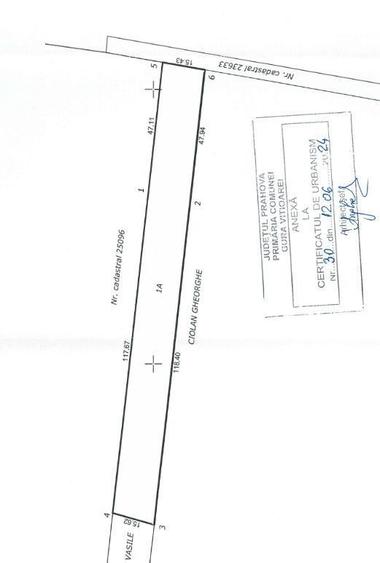 Vand teren construibilStr. N. Balcescu, G. Vitioarei/Valenii de Munte - 1
