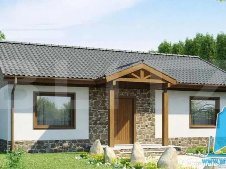 Casa in stadiu de proiect-100mp- teren 550mp- Vacaresti - 2