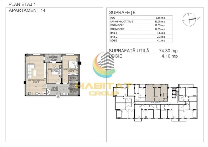 Apartament 3 camere Turnu Magurele Mutare Imediata! - 4