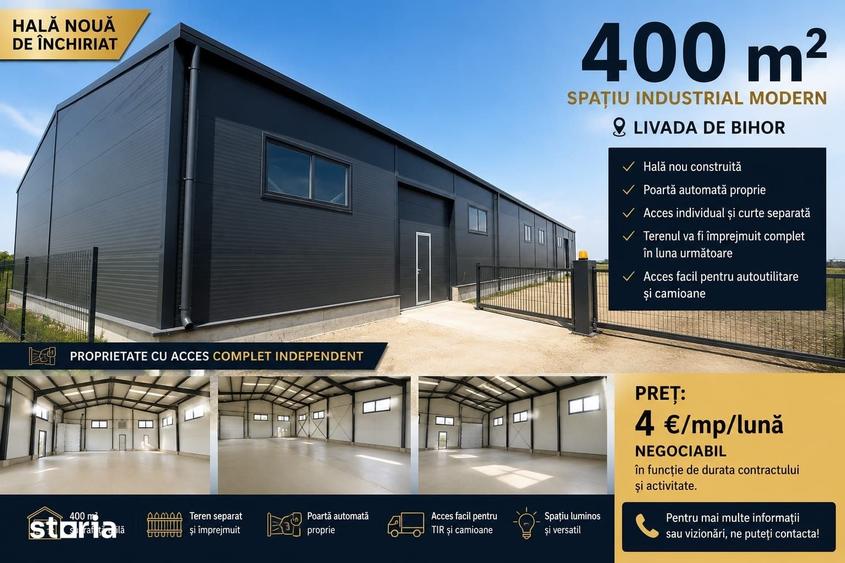 Spațiu comercial, de 800 mp, în Nojorid