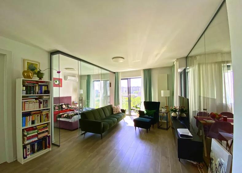 Apartament cu 2 camere semidecomandat în Aviației