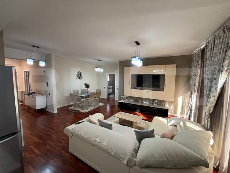 Apartament cu 4 camere semidecomandat, mobilat în Mănăștur