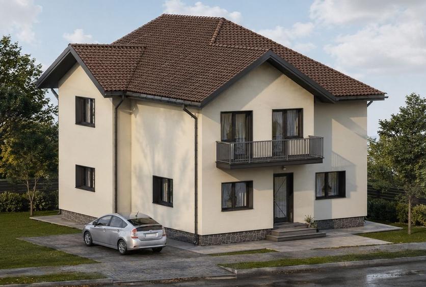 Casă cu 5 camere cu Teren 450 Mp în Cristian