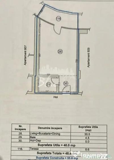 Studio modern cu vedere la mare in Mamaia Nord Bloc Whi - Mamaia Sat (Constanta) - 2