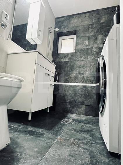 Apartament cu 2 camere semidecomandat, mobilat în Apahida