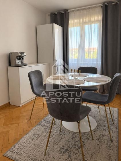 Apartament cu 3 camere semidecomandat, mobilat în Șagului
