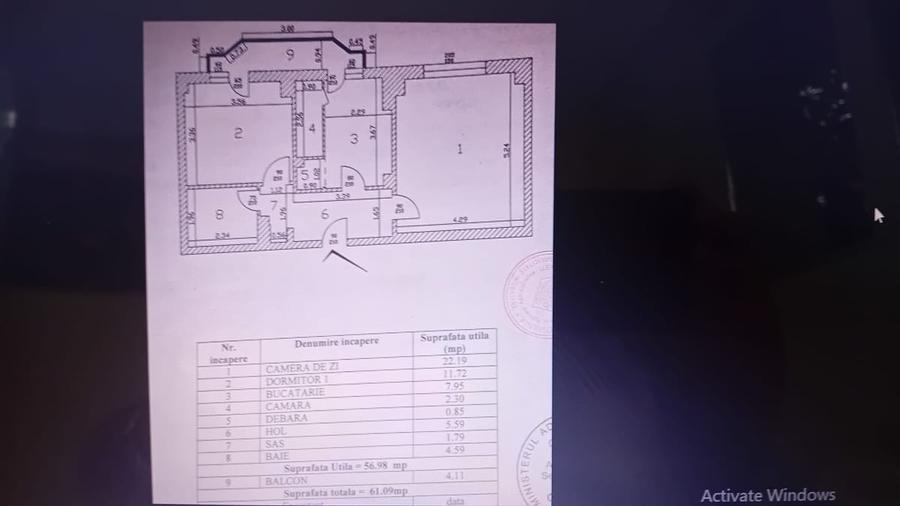 Apartament cu 2 camere decomandat în Iancului