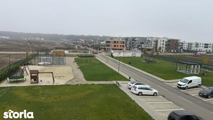 Apartament cu 2 camere, mobilat în Tunari
