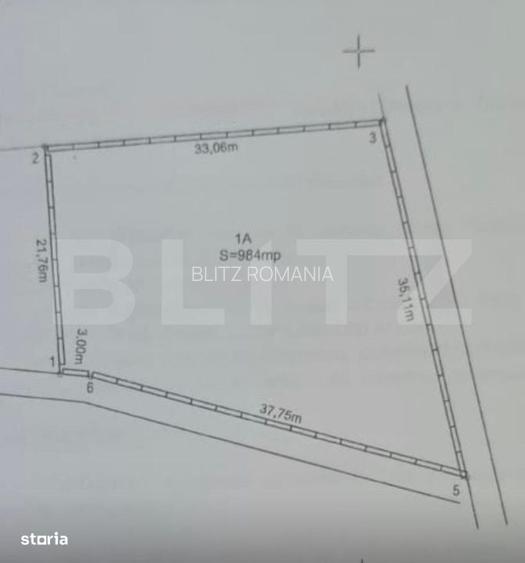 Teren intravilan 984 mp, dubla deschidere, comuna Bratovoiesti
