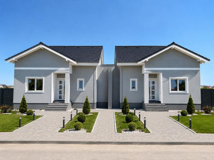 Duplex cu 3 camere cu Teren 334 Mp în Moșnița Nouă