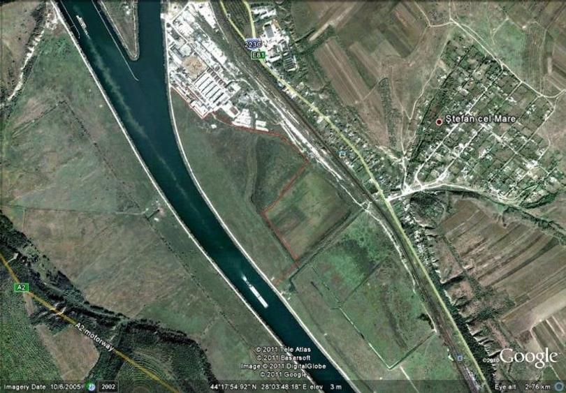Teren Construcții extravilan de 315000 mp, în Saligny