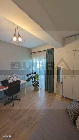 Apartament cu 3 camere semidecomandat, mobilat în Europa