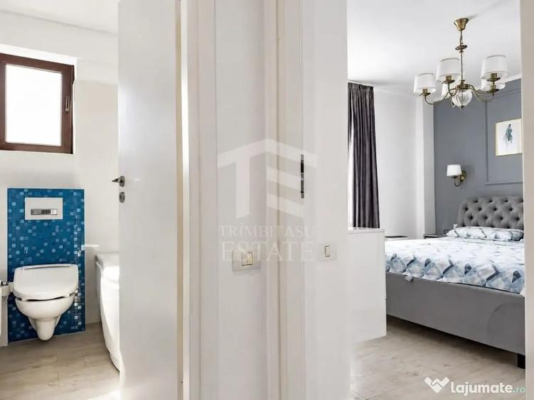 Apartament cu 3 camere semidecomandat în City Park Mall