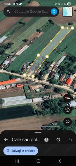 Teren de 4900 mp, în Bâra
