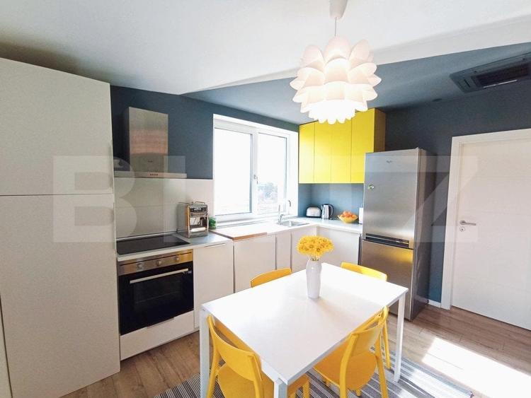 Apartament cu 3 camere semidecomandat, mobilat în Timocului-Șaguna