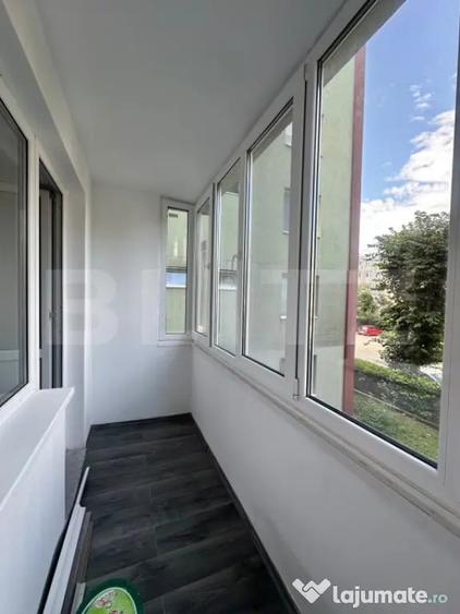 Apartament cu 2 camere semidecomandat în Micro 1