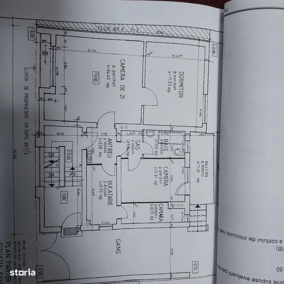 Apartament cu 3 camere în Central