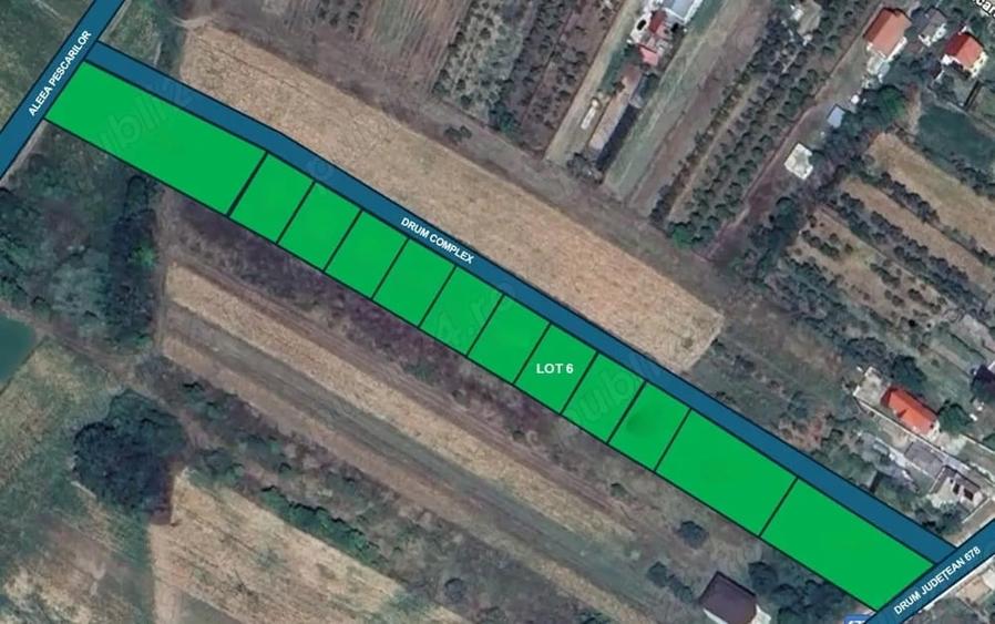 Teren de 662 mp, în Central
