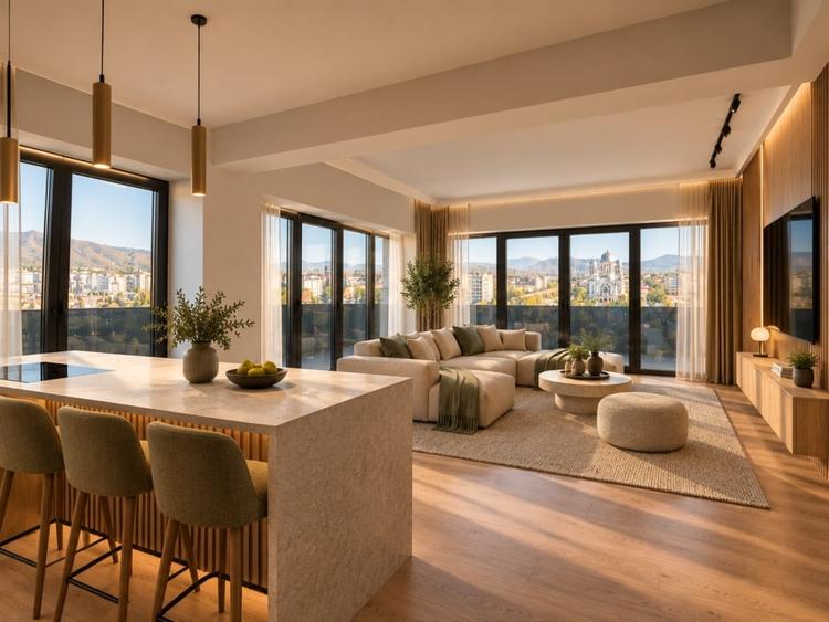 Apartament cu 2 camere decomandat în Central
