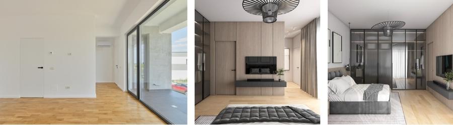 Casă individuală cu 5 camere cu Teren 350 Mp în Tunari